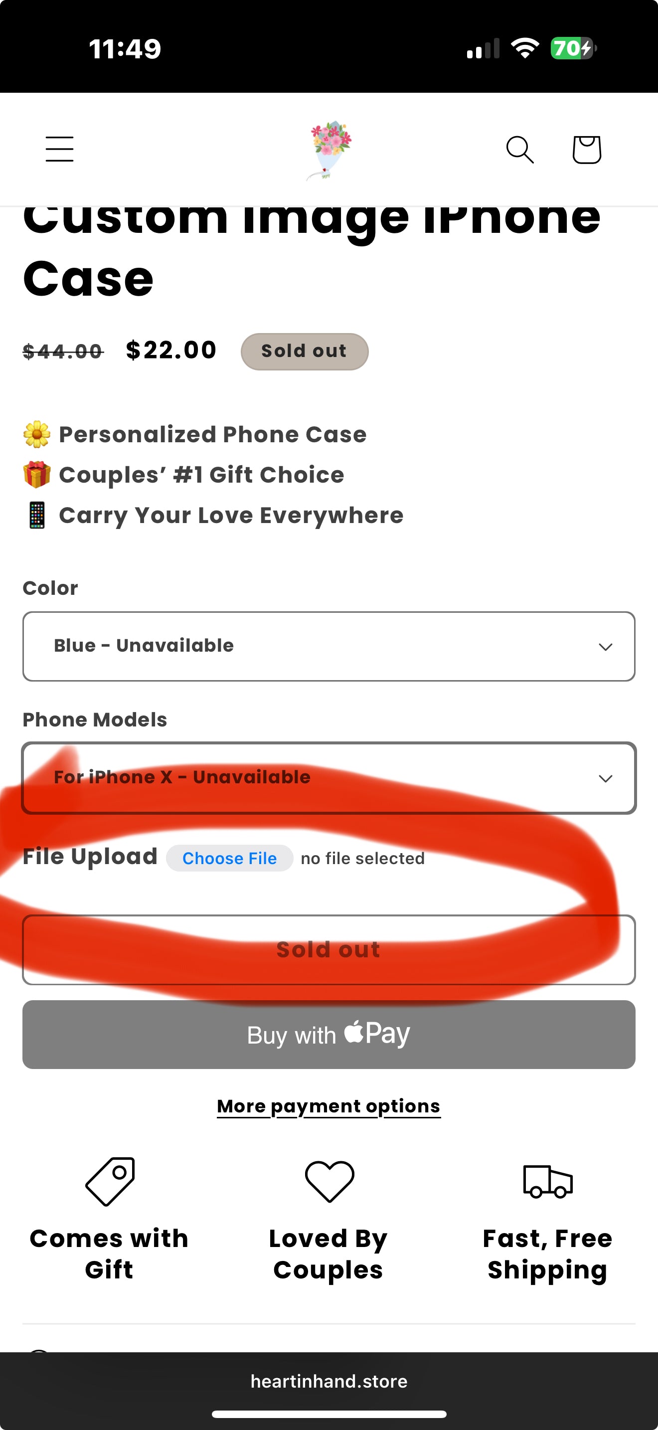 Custom Image iPhone Case