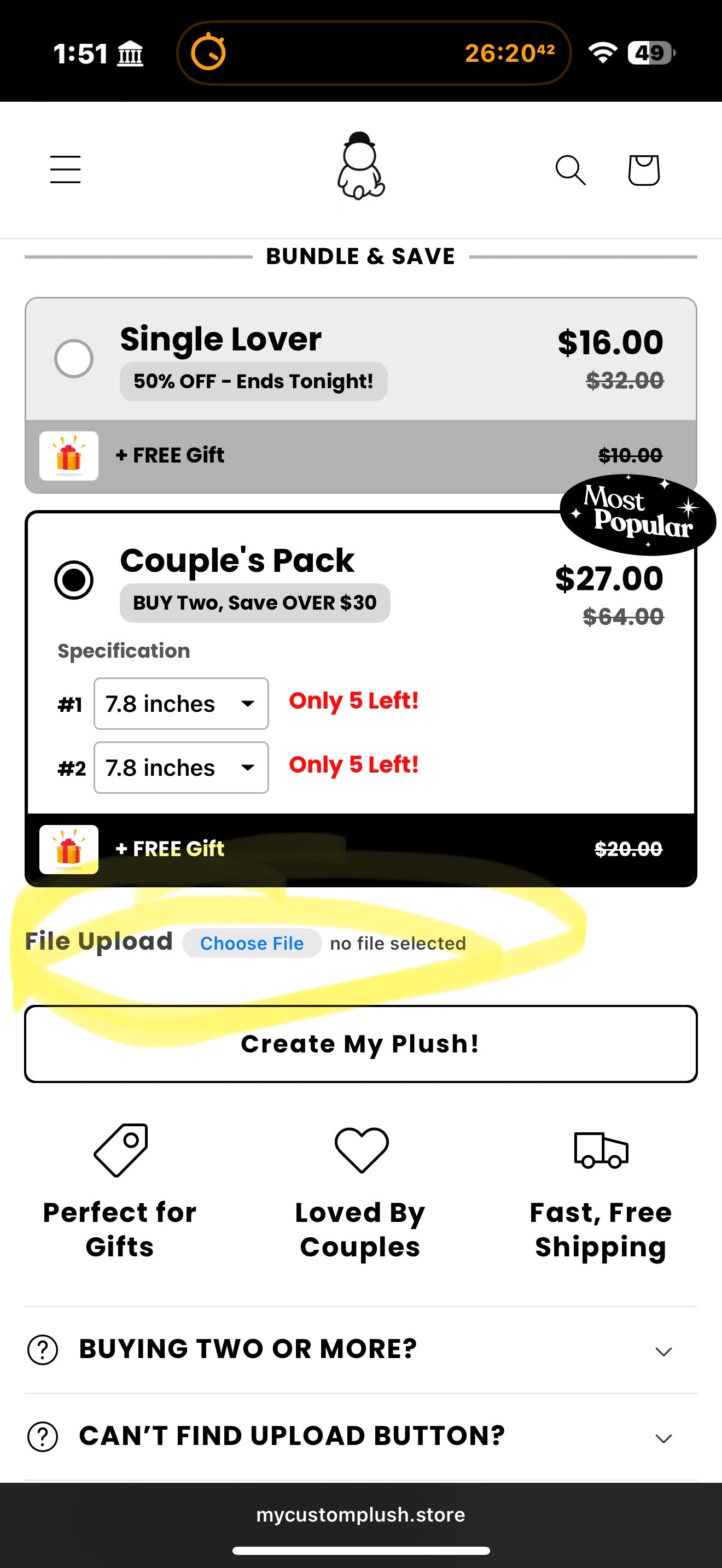 Custom Avocado Face Plush