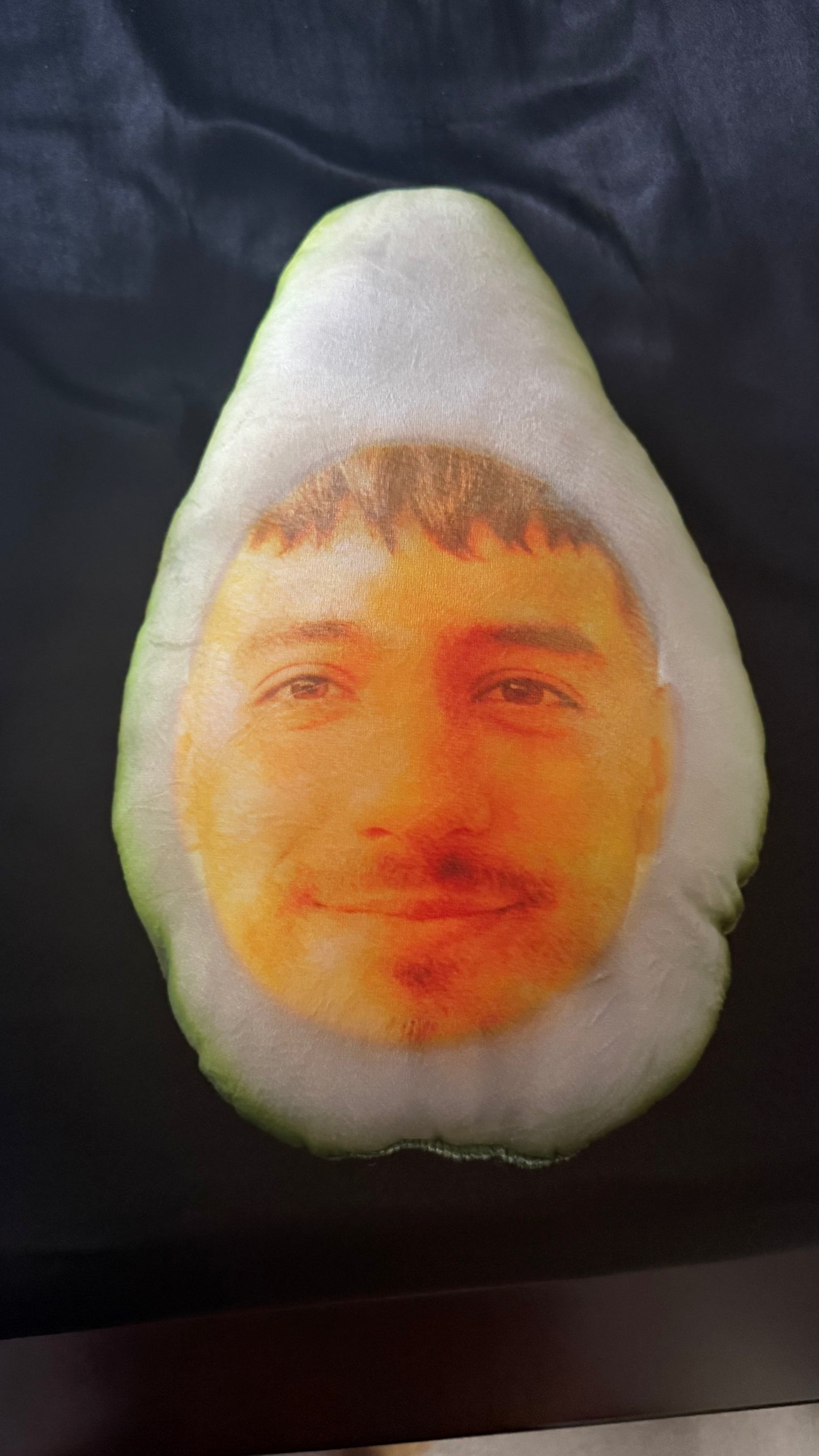 Custom Avocado Face Plush